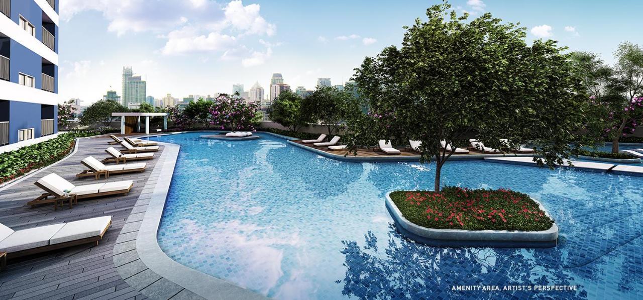 Great View 1 Bedroom Condo In Makati Near Trident Tower Manilla Buitenkant foto